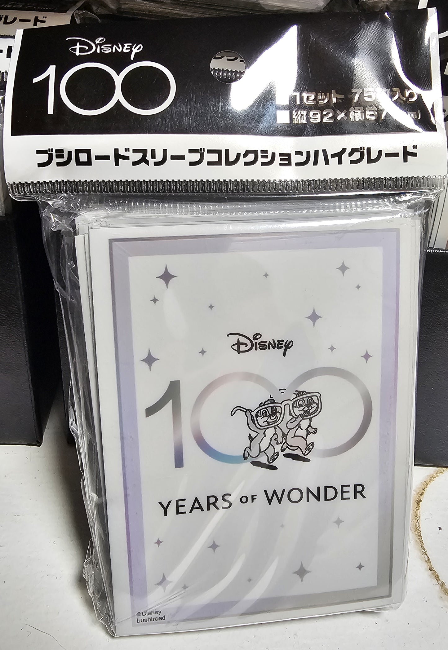 Bushiroad Sleeve Collection High-Grade Vol. 3984 Disney 100 "Chip & Dale" Pack