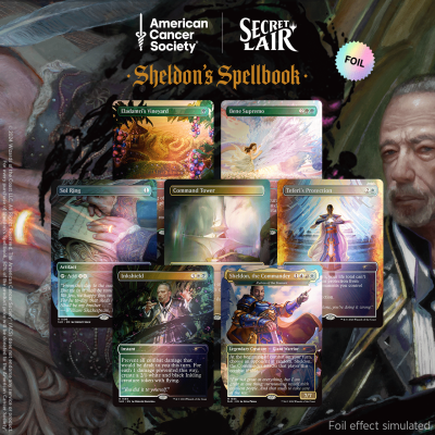 Sheldon's Spellbook Foil Edition Secret lair Pre-Order